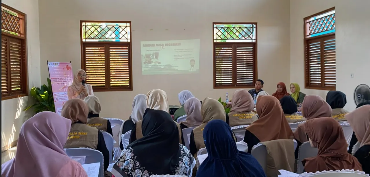 Cegah Anemia dan Obesitas, Ahli Kesmas dan Gizi UPN Veteran Jakarta dan UNSIKA Sosialisasi di CIlodong Depok