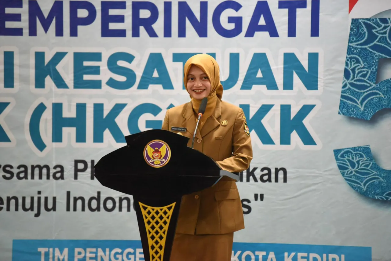 Mbak Wali Ajak PKK Perkuat Sinergi Menuju Indonesia Emas 2045 dan Kota Kediri MAPAN