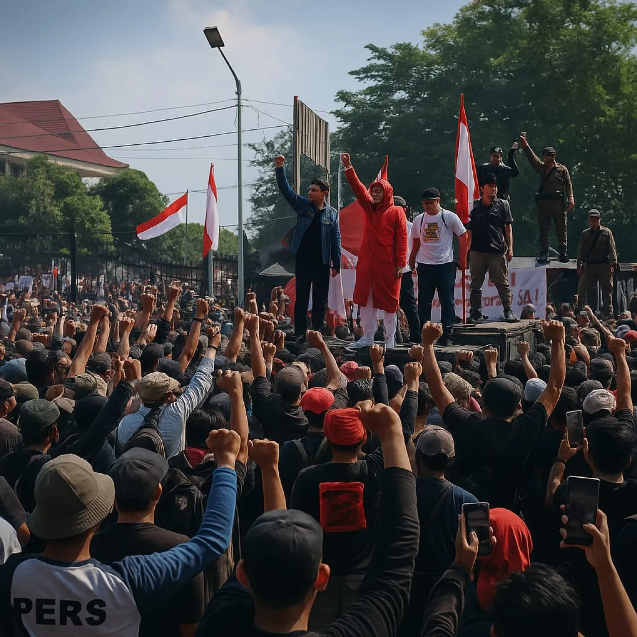 Revolusi Rakyat Pati Dimulai, Usung Keranda Penipu
