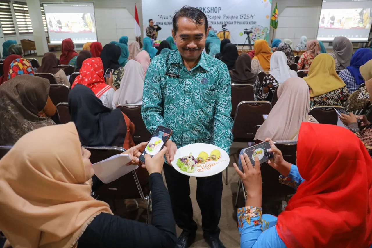 Pemkot Kediri Bersama TP PKK Gelar Workshop B2SA