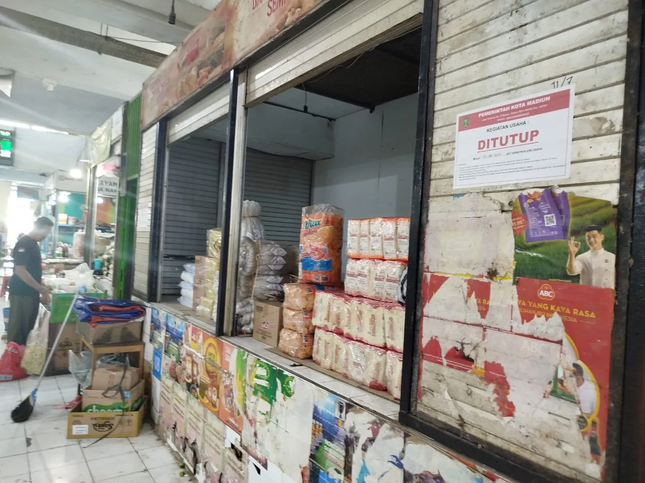 Rekomendasi DPRD Kota Madiun Diabaikan, Penyegelan Ratusan Kios Pasar Tradisional Dipandang Sepihak