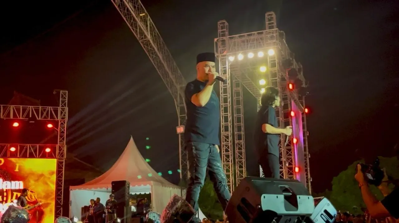Konser Dewa 19 di Ponorogo Jadi Panggung Pesan Damai
