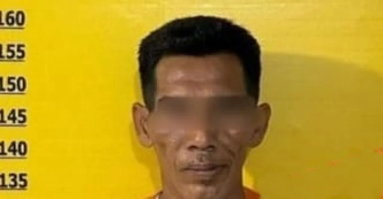 Pria Asal Kuansing Aniaya Istri  hingga Terkapar 