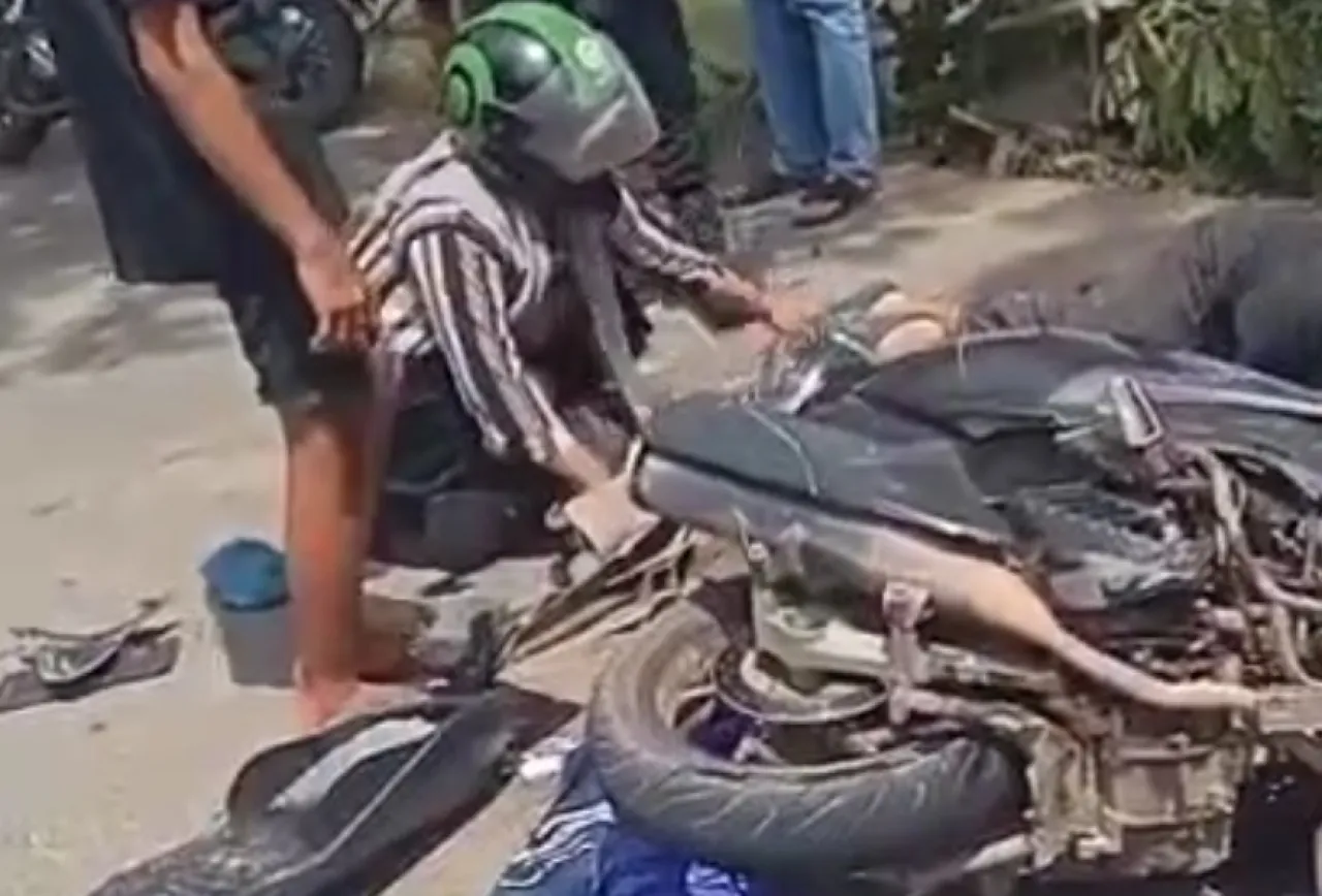Pelajar Tewas Usai Motornya Ditabrak dari Belakang