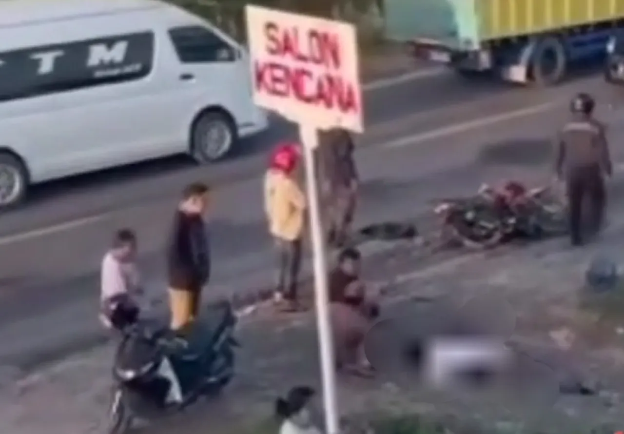 Sopir Truk yang Tabrak Pelajar hingga Tewas Diburu Polisi