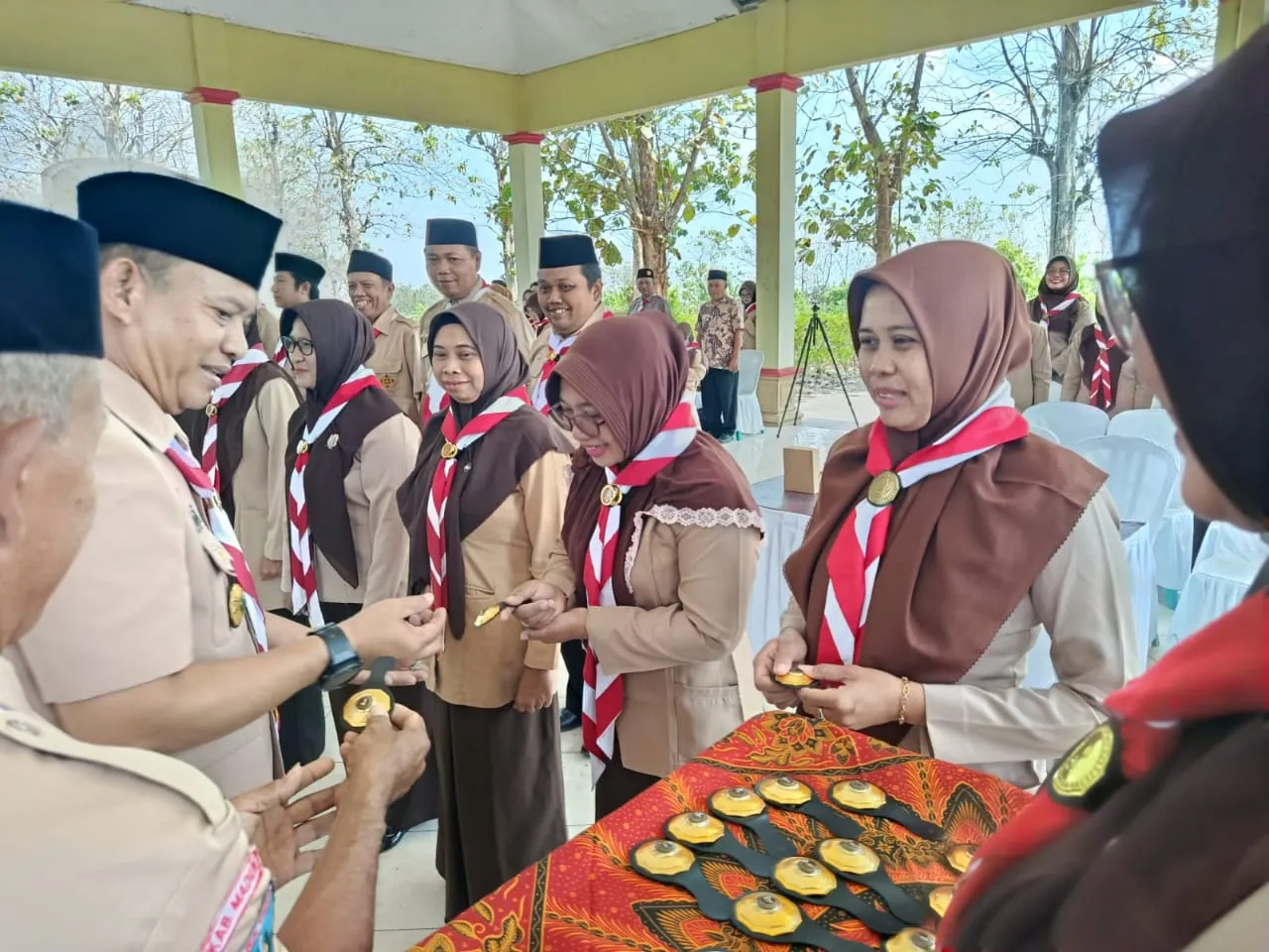 Wabup Madiun Resmi Kukuhkan Kwarran Wungu 2025–2028