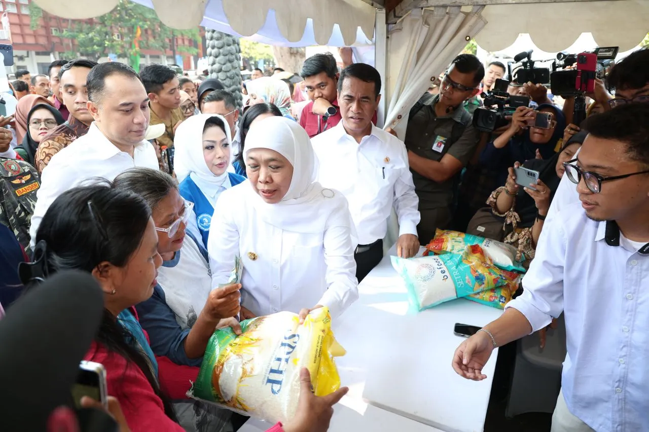 Surabaya Catat Deflasi 0,07 Persen, Menteri Pertanian Apresiasi Pemkot