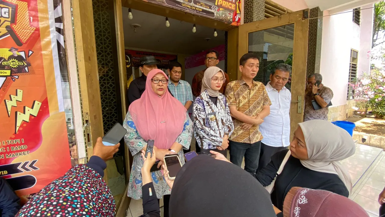 Gedung DPRD Kota Kediri Ludes Terbakar, GNI jadi Kantor Sementara
