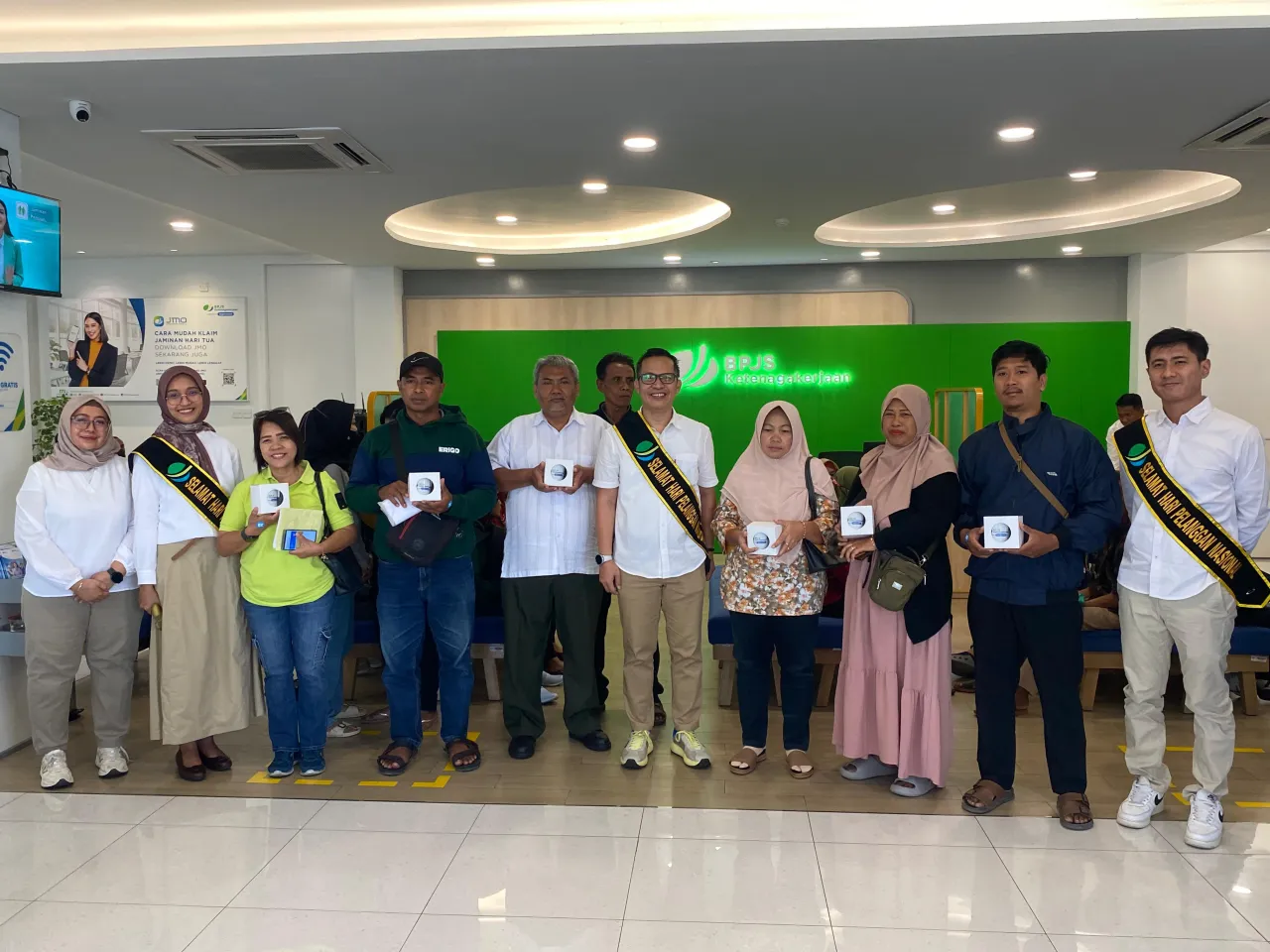 BPJS Ketenagakerjaan Madiun Peringati Harpelnas, Berikan Layanan Lebih ke Peserta
