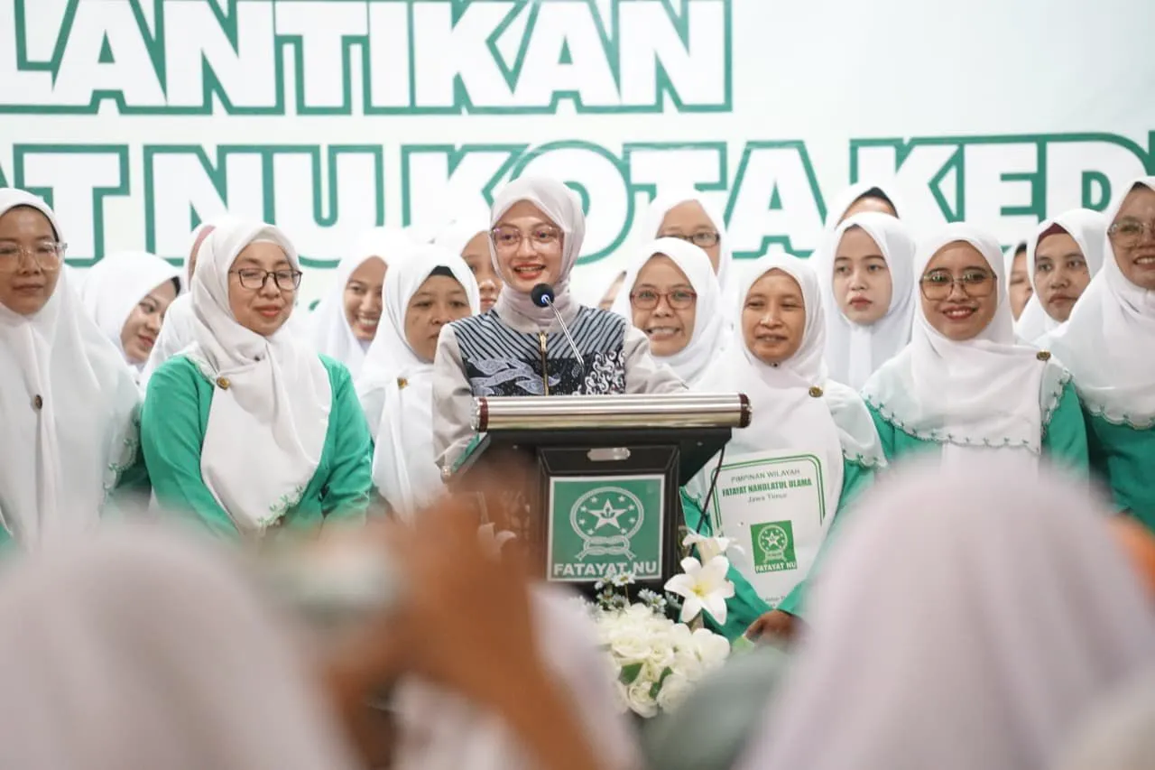 Pelantikan PC Fatayat NU, Mbak Wali : Bersama Kita Bangun Kota Kediri yang MAPAN