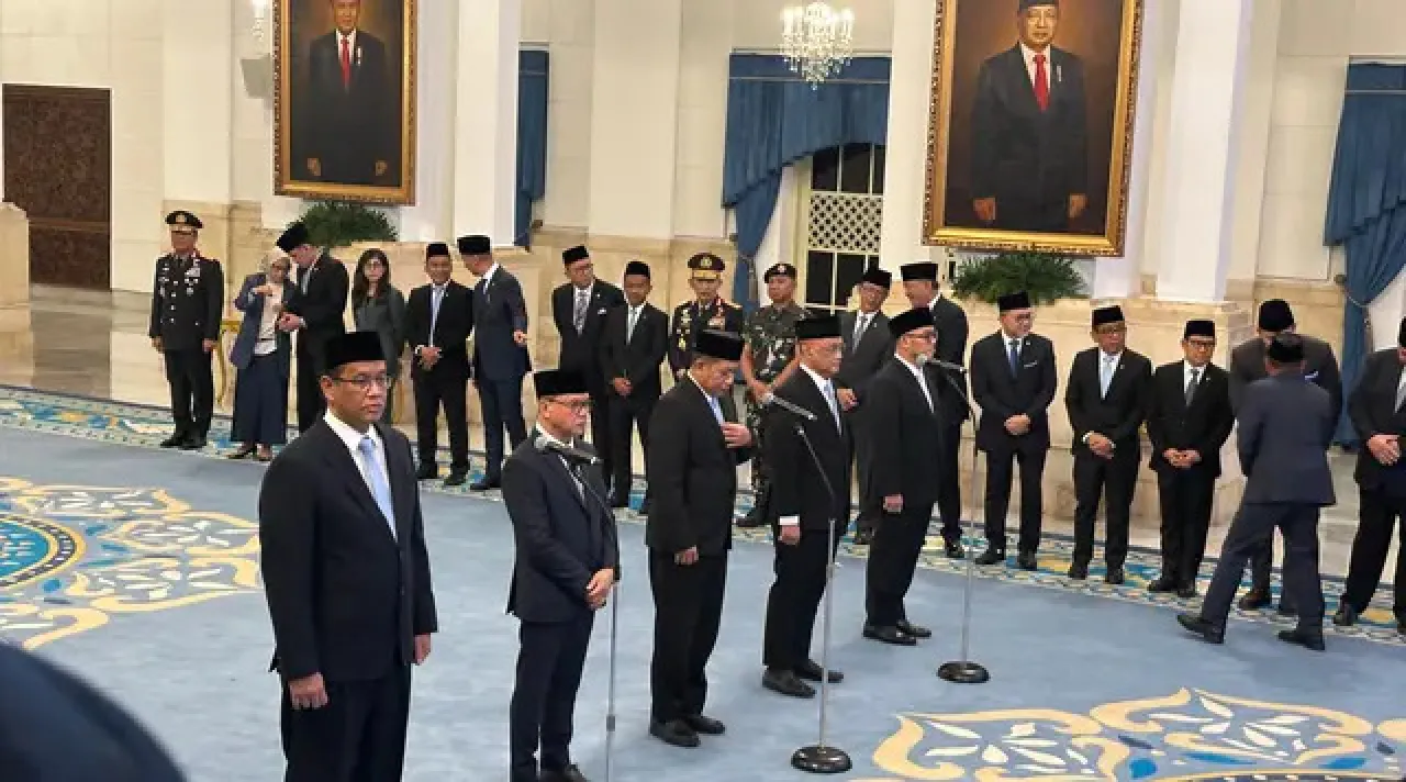 Kabinet Merah Putih Dirombak, Prabowo Lantik Sejumlah Menteri Baru