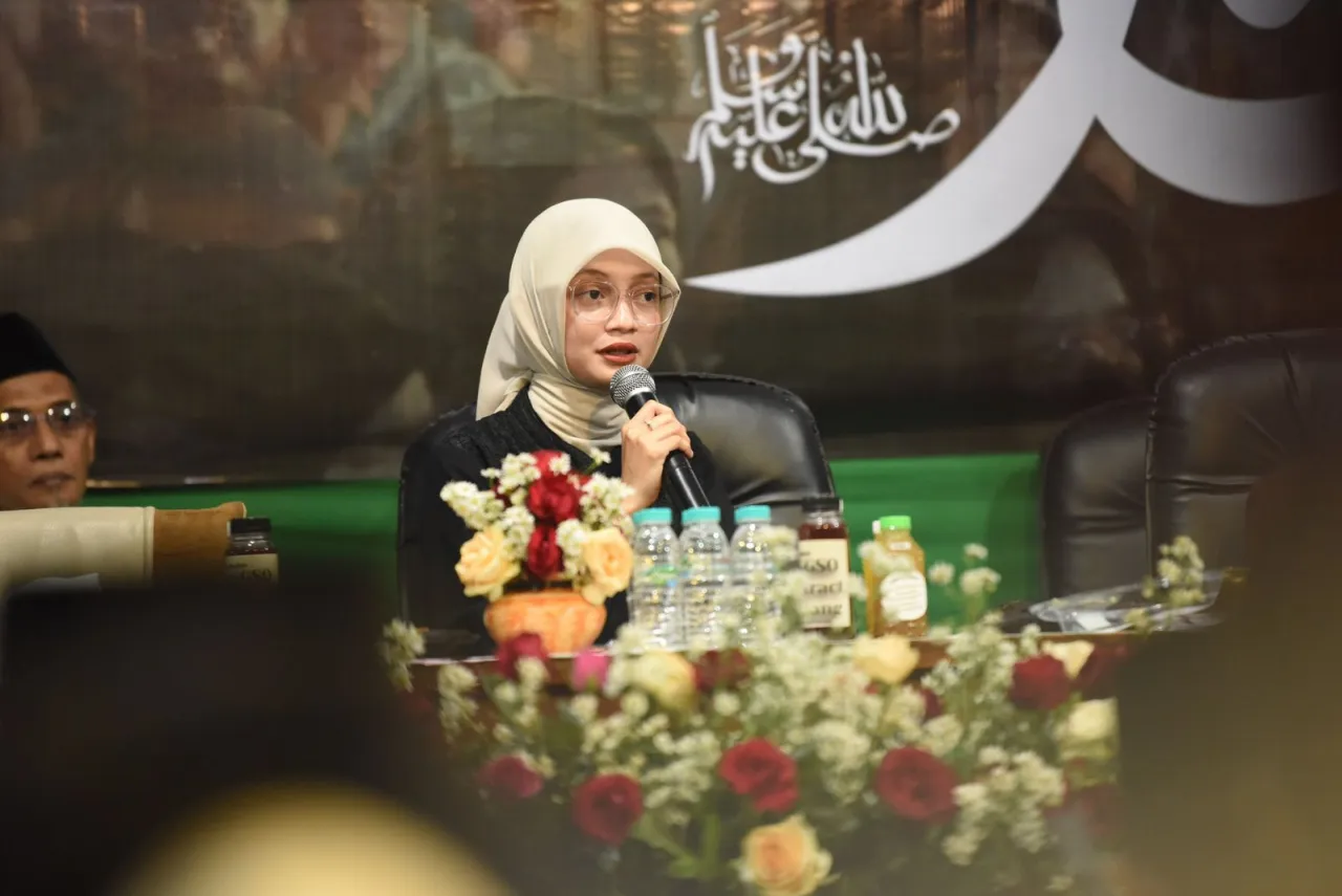 Hadiri Haul Ke-1 Gus Lik, Mbak Wali Ajak Warga Hidupkan Teladannya
