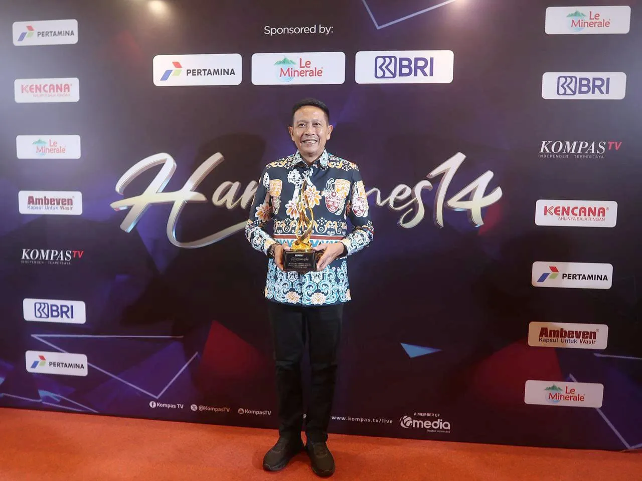 Wali Kota Malang Wahyu Hidayat Dianugerahi Penghargaan Nasional Bidang Pendidikan