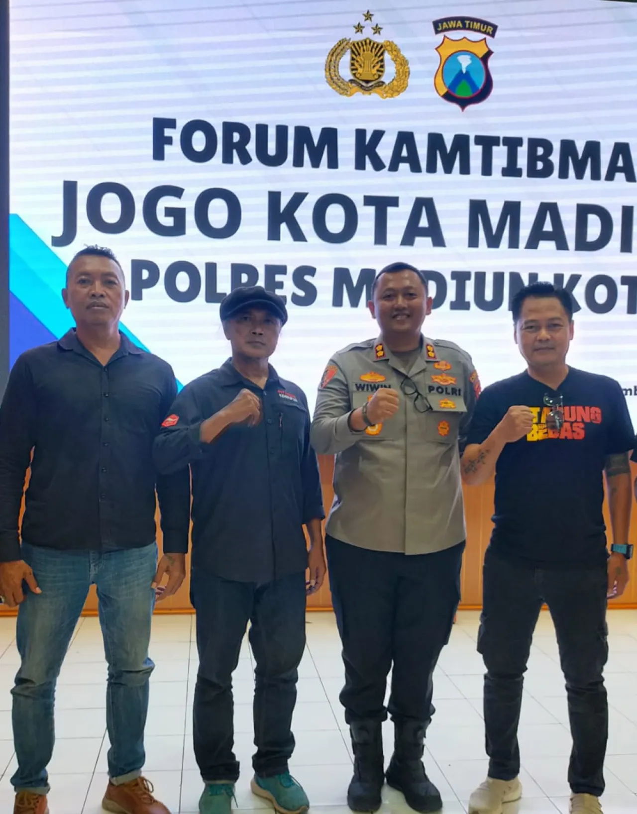 Polres Madiun Kota Gelar Forum Kamtibmas “Jogo Kota Madiun Aman Mendunia”