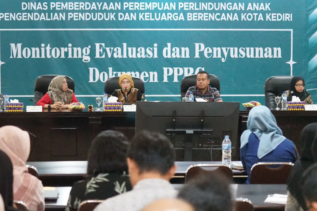 Wali Kota Kediri Buka Monitoring, Evaluasi, dan Penyusunan Dokumen PPRG