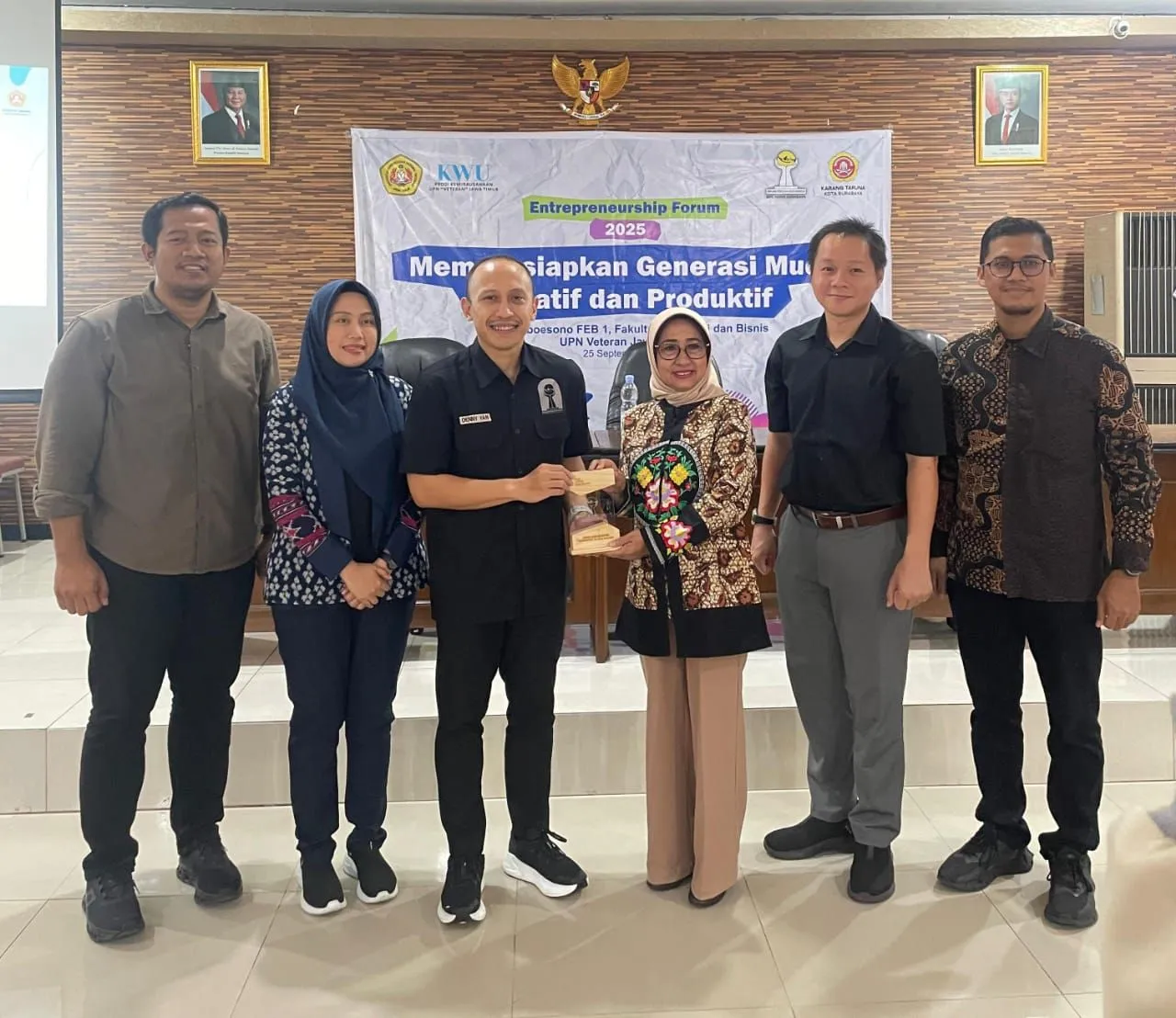 HIPMI Surabaya Ajak Mahasiswa UPN Asah Mental Wirausaha Inovatif