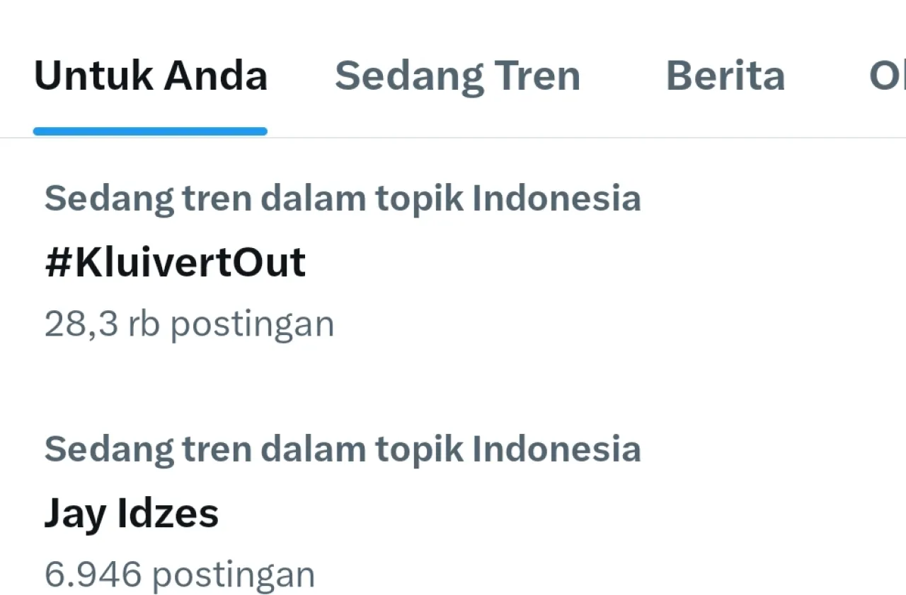 Timnas Indonesia Kandas, Netizen Teriakkan "Kluivert Out"