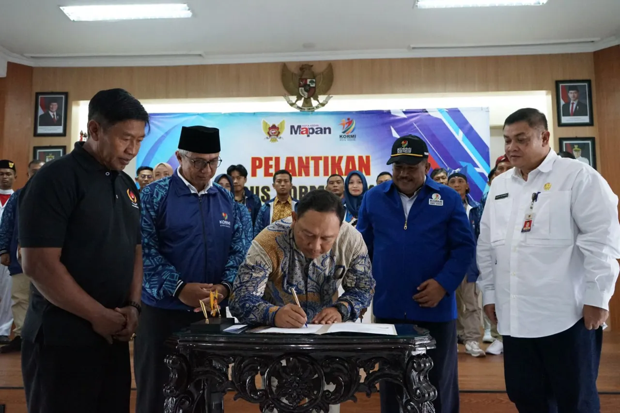 Hadiri Pengukuhan Pengurus KORMI Kota Kediri, Gus Qowim: Semangat Baru Memasyarakatkan Olahraga