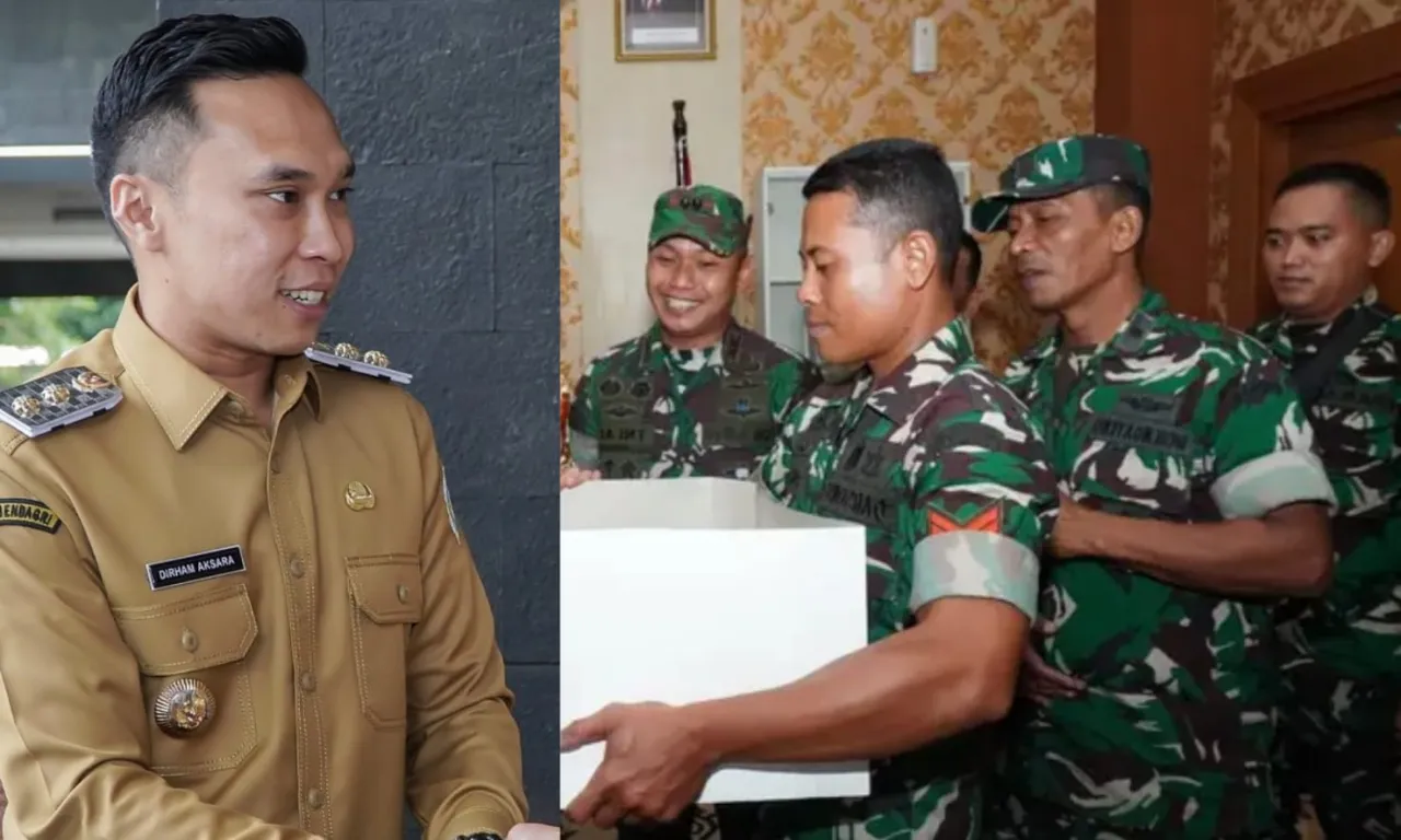 Kantor Wakil Bupati Lamongan Didatangi Sejumlah Prajurit TNI Berseragam, Begini Kejadiannya!