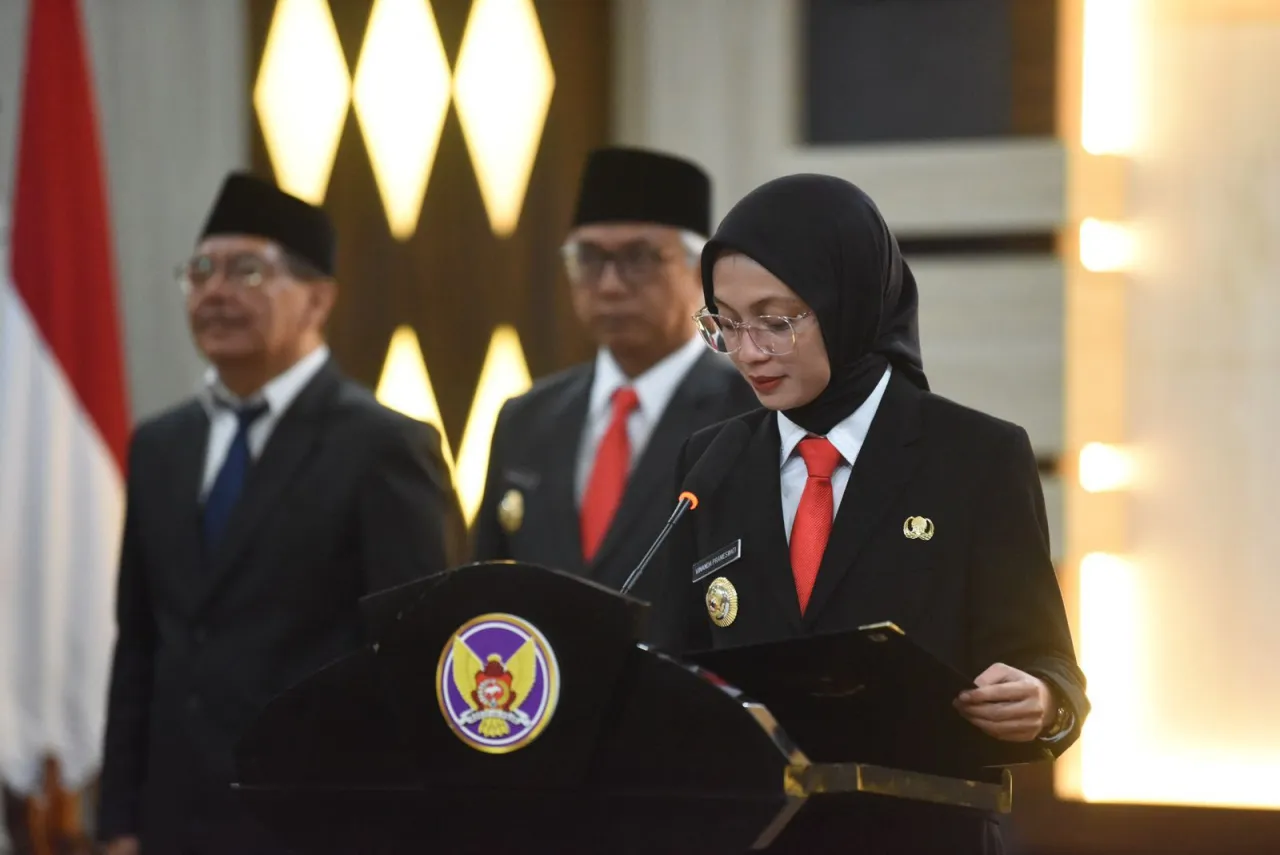Dorong Kinerja Pemerintah Kota Kediri Makin Optimal, Wali Kota Kediri Lantik Sekda