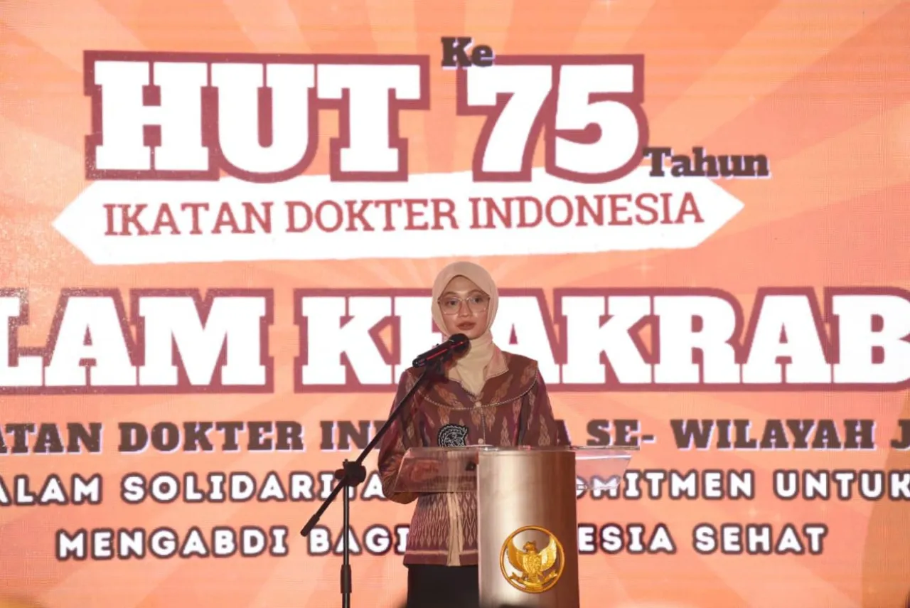 Hadiri Malam Keakraban HUT Ke-75 IDI, Mbak Wali Ajak IDI Perkuat Kolaborasi