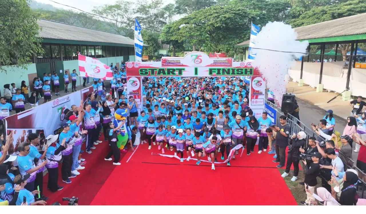 Berangkatkan Fun Run IDI Berlari, Pemantik Semangat Hidup Sehat