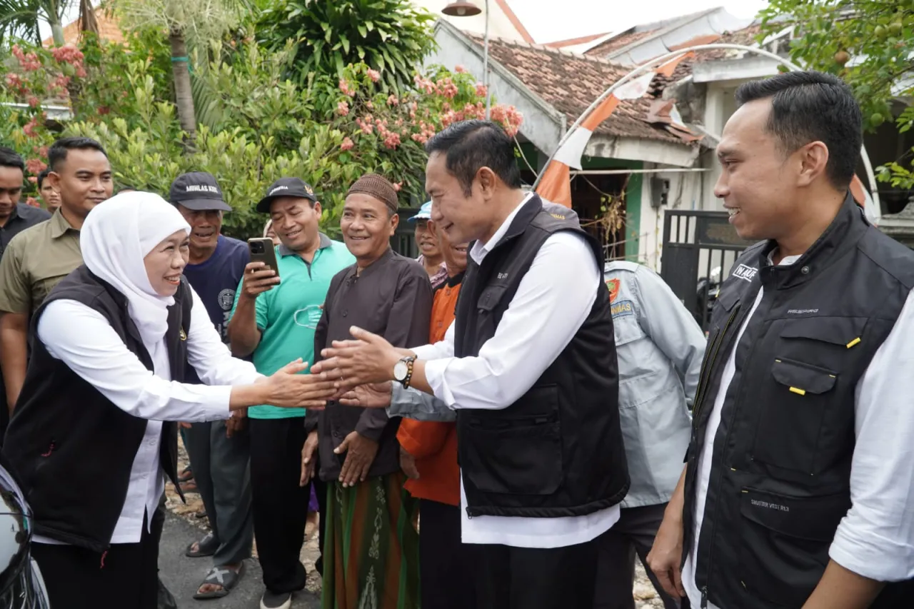 Perbaikan Ruas Jalan Miru - Jugo Sepanjang Ribuan Meter di Lamongan, Tuntas