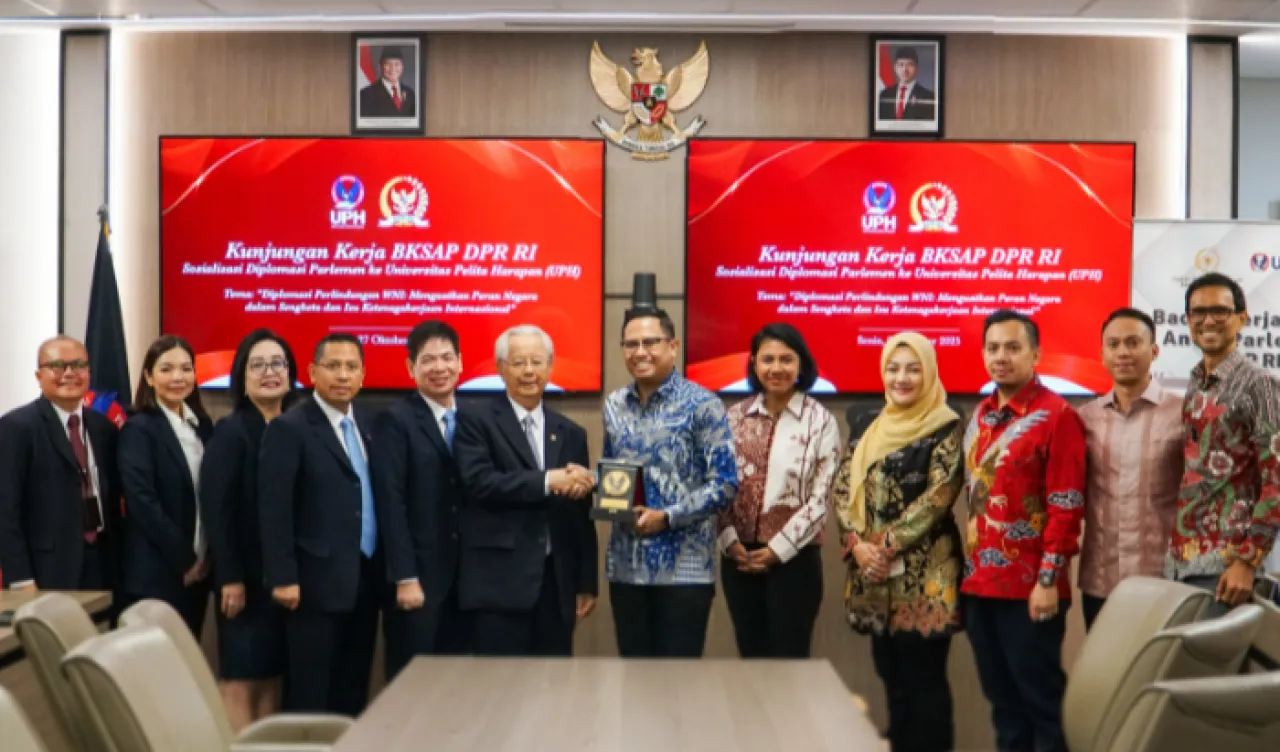 Terima Kunjungan dari BKSAP DPR RI, UPH Beri Masukan Tentang Perlindungan Pekerja Migran