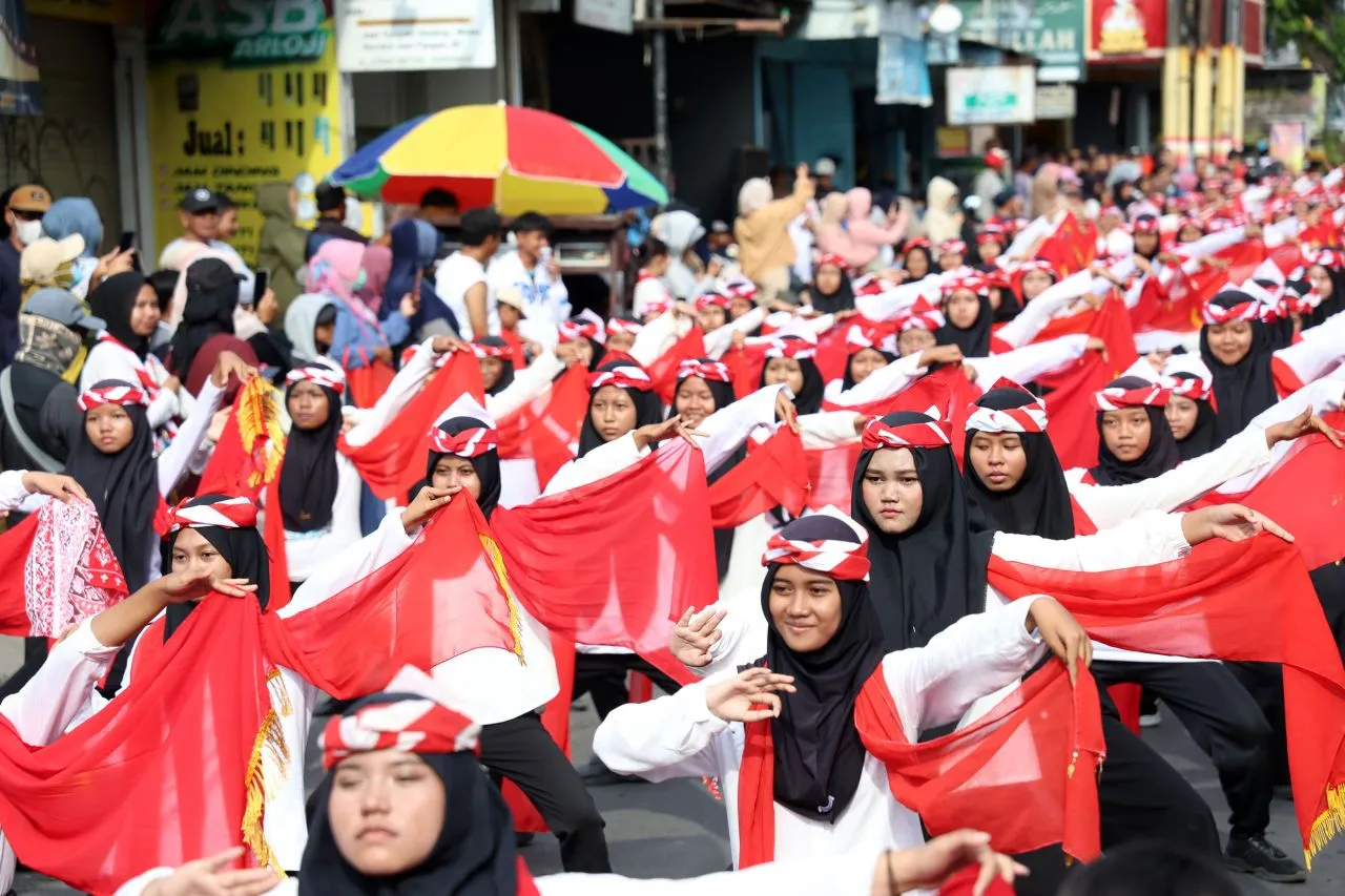 1.000 Penari Remo Meriahkan Napak Tilas Sawunggaling di Surabaya