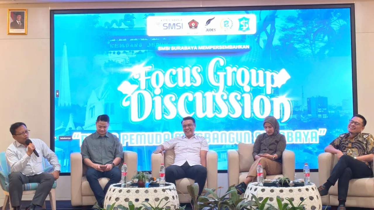 Para narasumber di Focus Group Discussion (FGD) di The Southern Hotel Surabaya, Rabu (05/11/2025). Foto:Isa