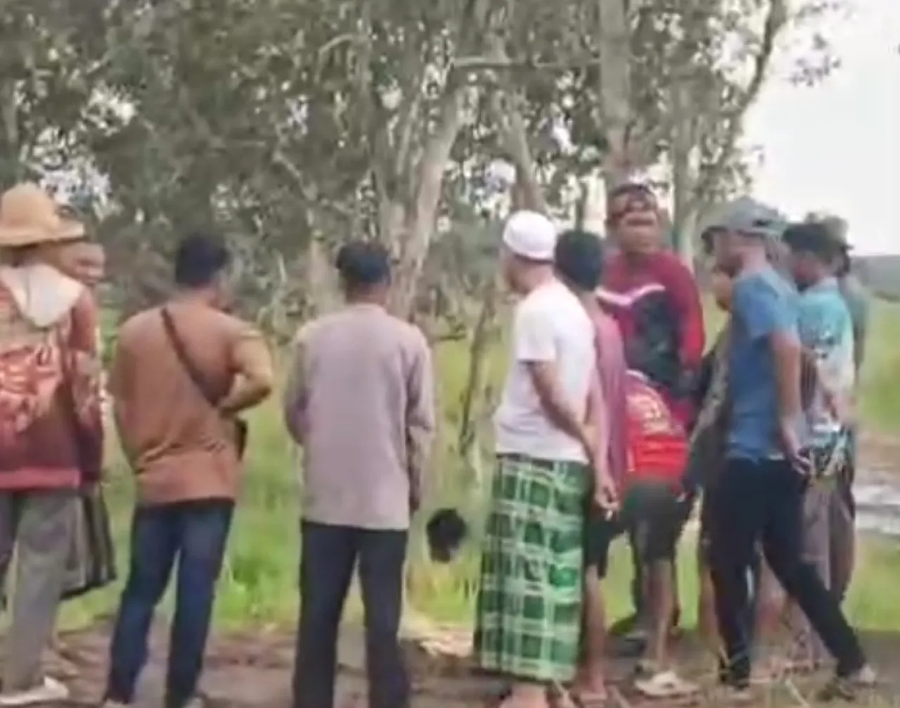 Petani Ditemukan Tewas Gantung Diri di Pohon Galam
