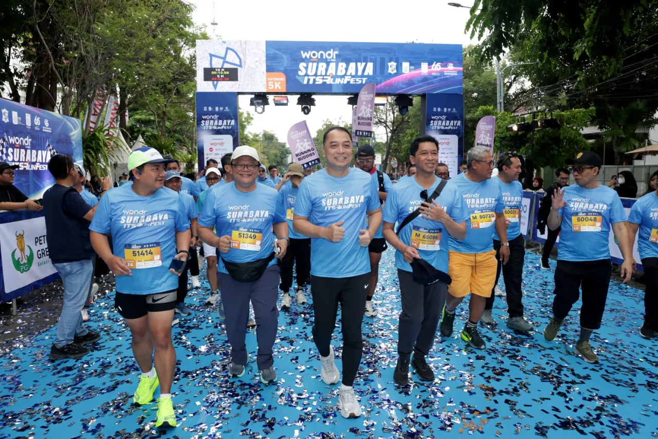 3.000 Pelari Ramaikan Surabaya ITS Run Fest 2025, Wali Kota Eri Targetkan 5.000 Peserta Tahun Depan