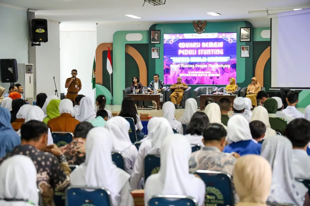 Pemkot Kediri Undang 200 Remaja Beri Edukasi Cegah Stunting dan Stop Bullying