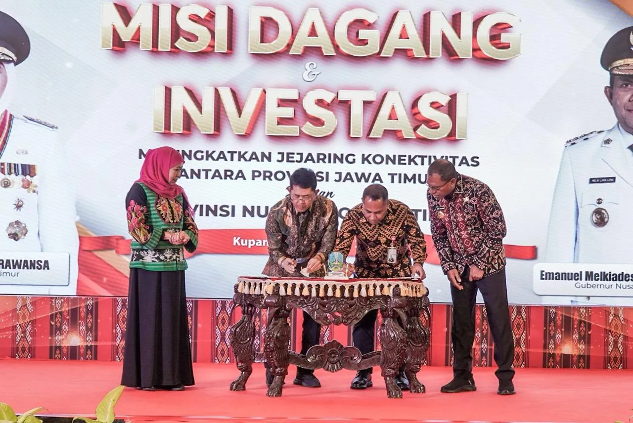 Bank Jatim dan Bank NTT Teken Kerja Sama