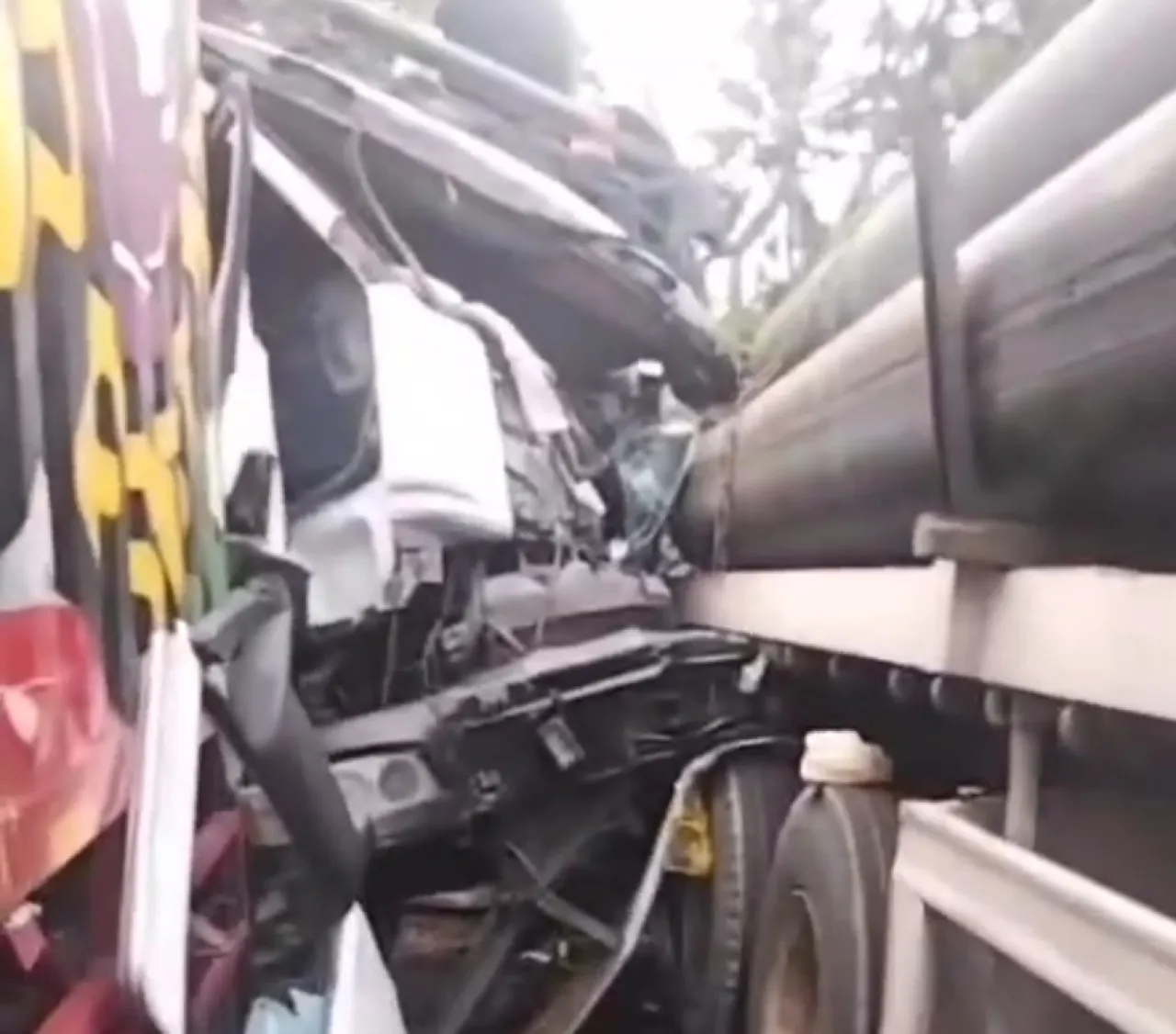 Kecelakaan Beruntun di Selemadeg Picu Kemacetan Panjang, Beruntung Tak Ada Korban Jiwa