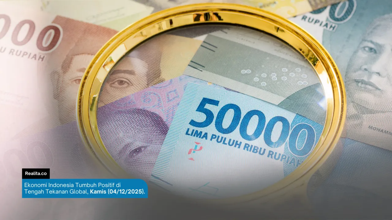Ekonomi Indonesia Tumbuh Positif di Tengah Tekanan Dinamika Global