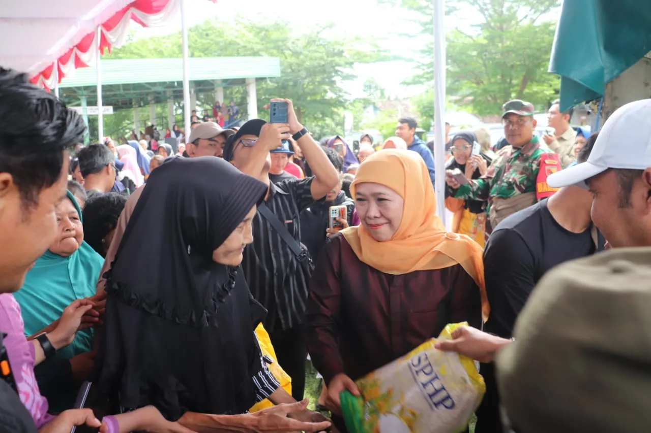 Tekan Inflasi Daerah, Pemprov Jatim Hadirkan Pasar Murah ke-293 di Kabupaten Madiun