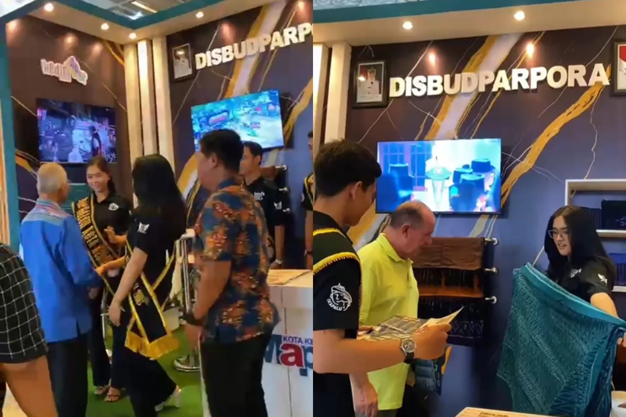Kota Kediri Promosikan Tenun Ikat dan Pariwisata di Ajang JOGJA TIIT-SMEE EXPO 2025