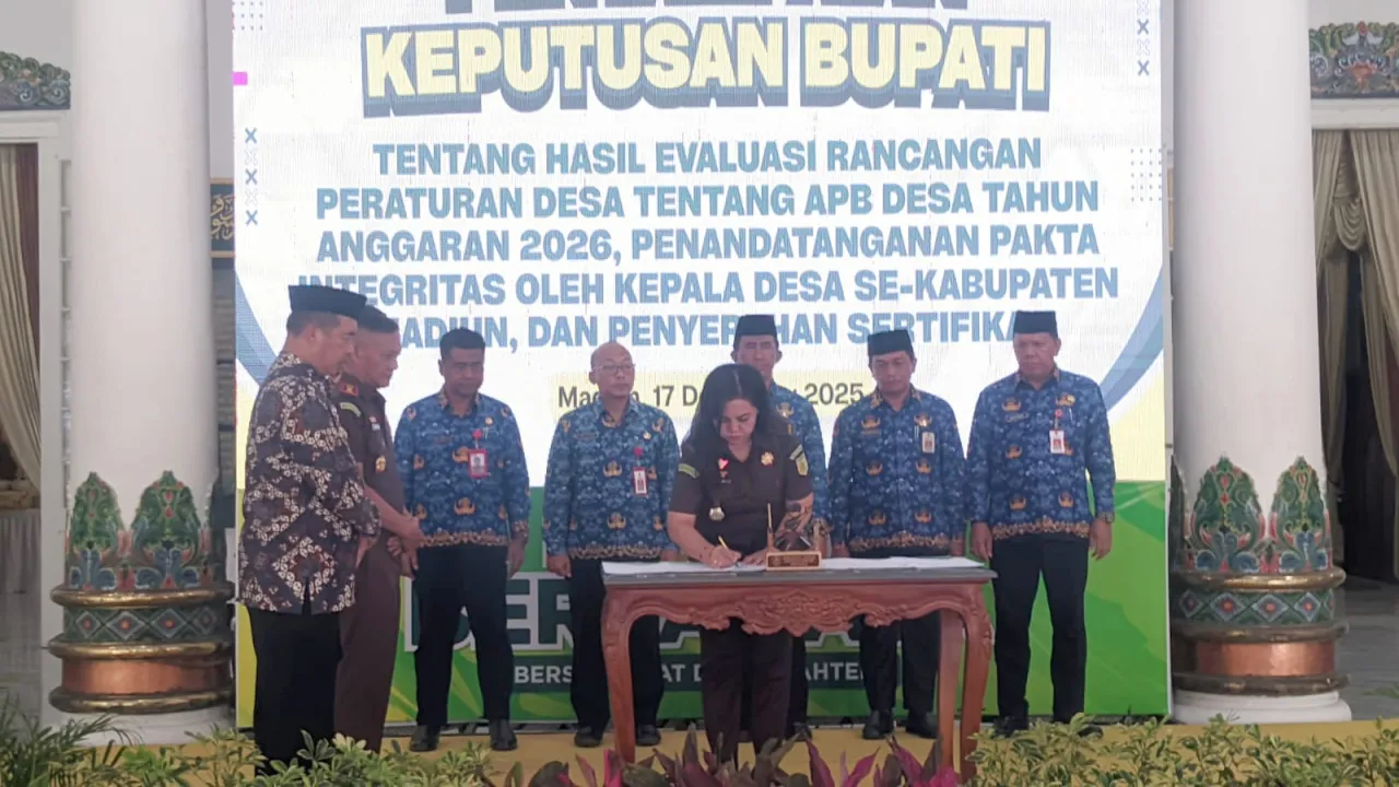 Pemkab Madiun Siapkan Pencairan Dana Desa 2026