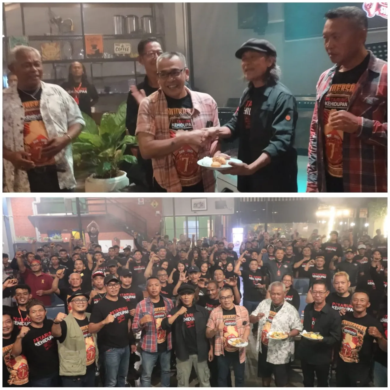 Anniversary ke-7 Petarung Kehidupan Nusantara, Tegaskan Komitmen Prestasi dan Kepedulian Sosial