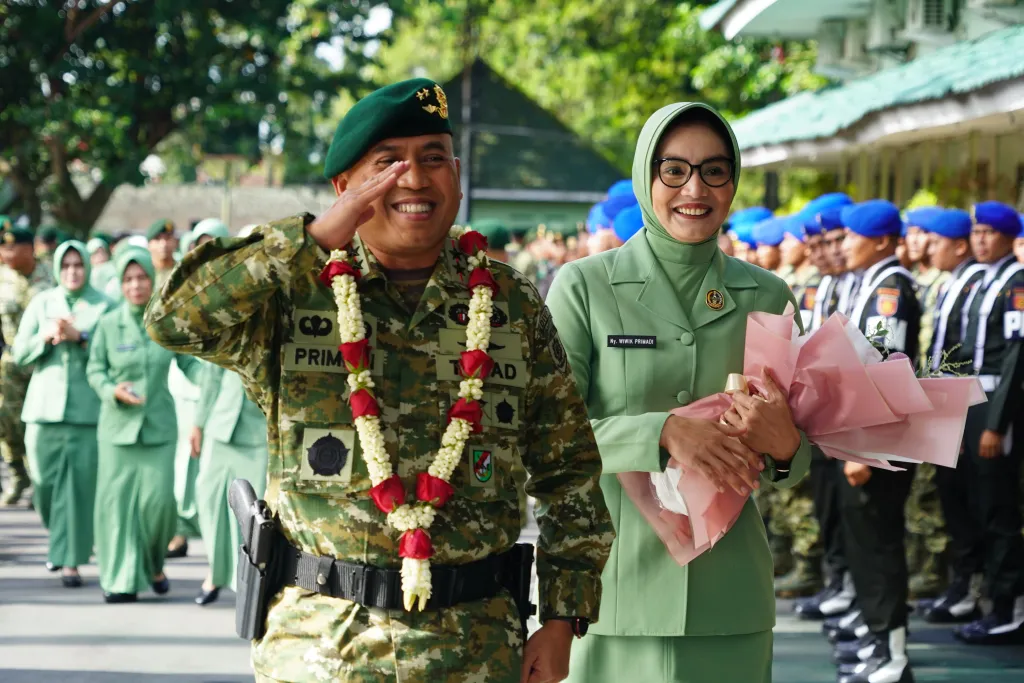 Keluarga Besar Divif 2 Kostrad Sambut Panglima Baru