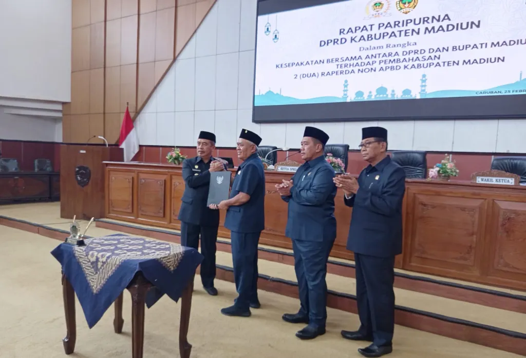 DPRD dan Bupati Madiun Sepakati Dua Raperda Non-APBD, Perkuat Investasi dan Lindungi Pasar Rakyat