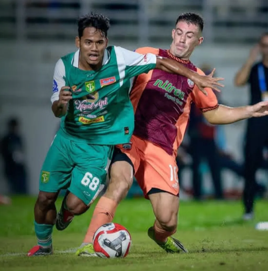 Persita Tangerang Geser Persebaya di Peringkat 5