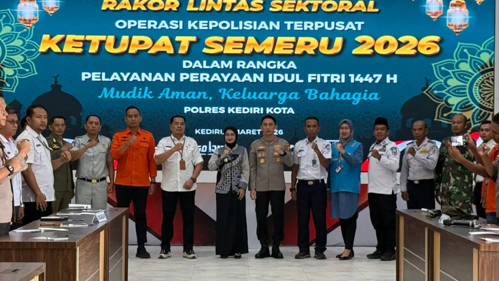 Amankan Mudik Lebaran, Polres dan Pemkot Kediri Siagakan Layanan Darurat dan Titip Kendaraan