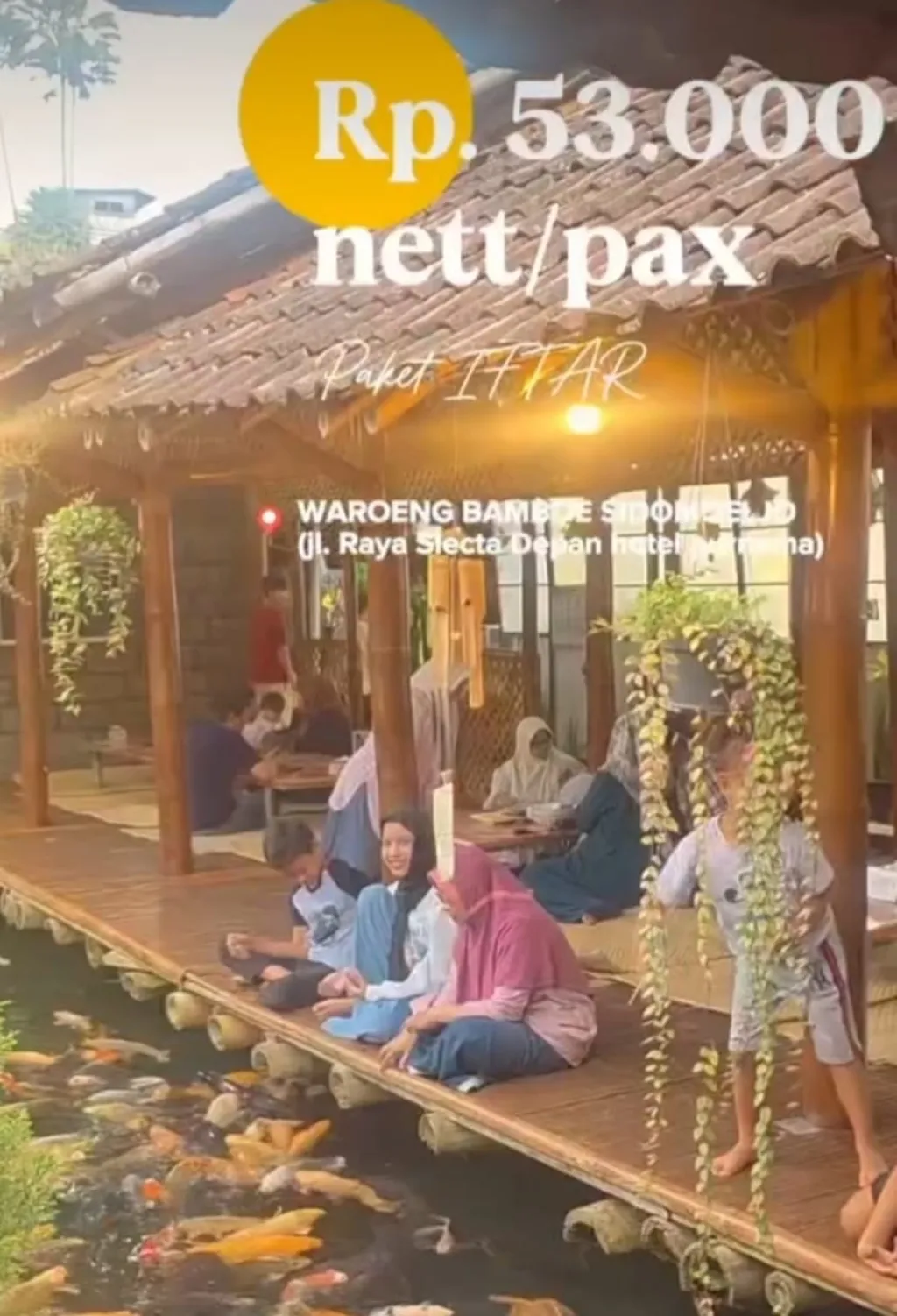 Waroeng Bamboe Sidomulyo Legend Kota Batu, Tawarkan Paket Promo Special Ramadhan dan Idul Fitri