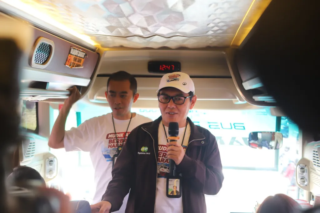 Mudik Aman Berbagi Harapan Bersama BUMN, Pegadaian Kanwil XII Surabaya Berangkatkan 310 Peserta Mudik