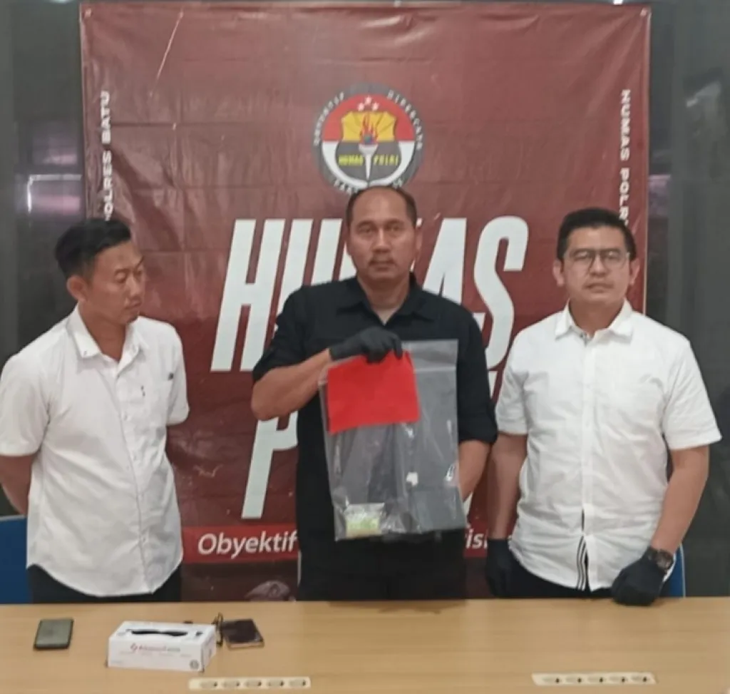 Pengedar Ekstasi di Jalan Gondorejo, Kota Batu Diancam Pasal Berlapis