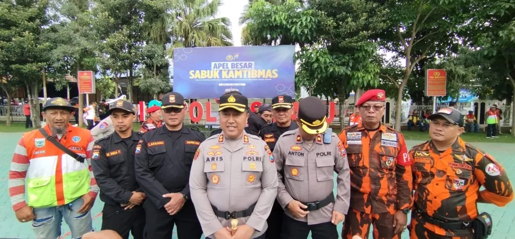 Apel Sabuk Kamtibmas, Kapolres Batu Tekankan Peran Masyarakat Jaga Kondusivitas