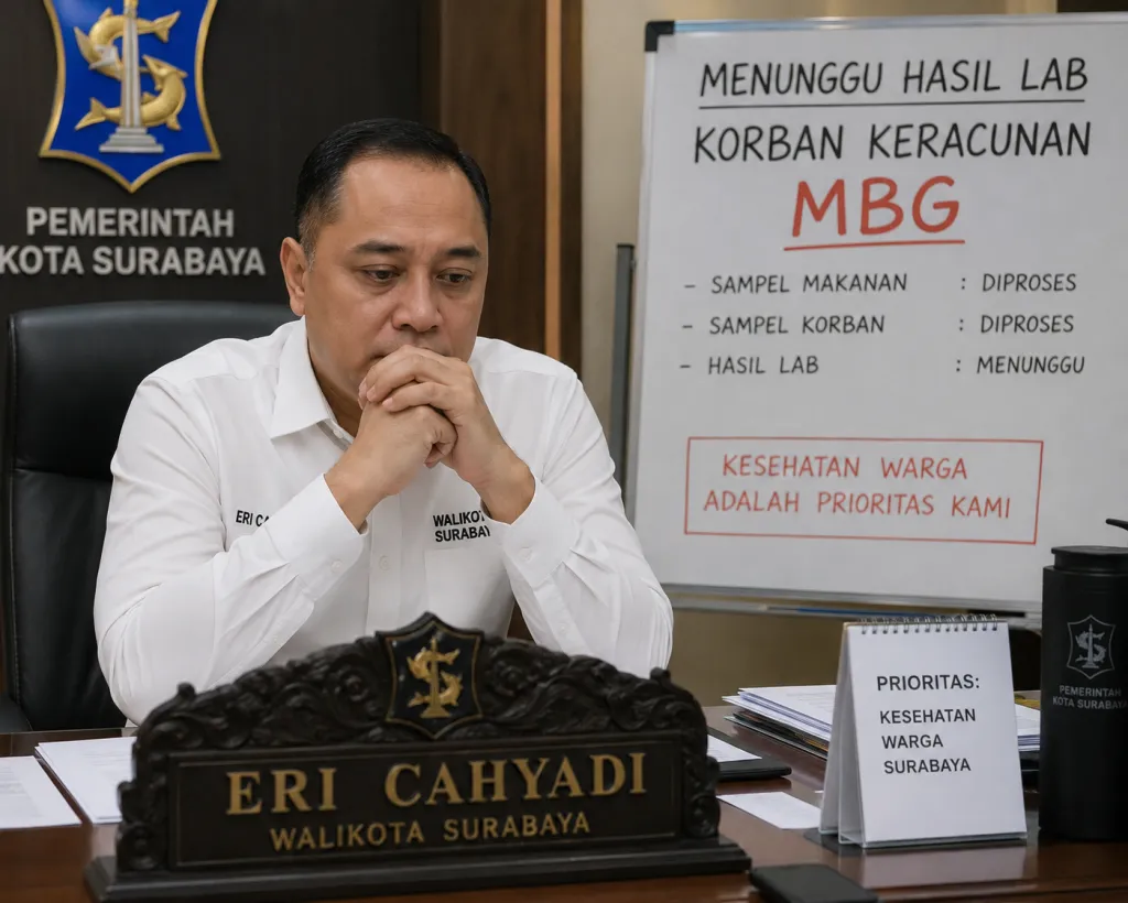 Kasus Keracunan MBG di Surabaya, 5 Siswa Dirawat dan Wali Kota Eri Tunggu Hasil Lab