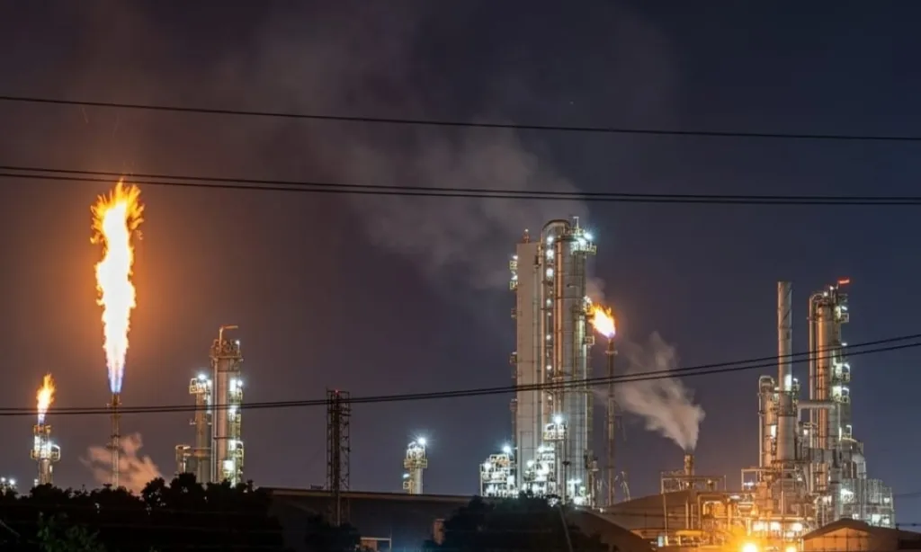 Akibat Kebocoran Gas Amoniak, yang Diduga Berasal dari PT Petrokimia Gresik, Warga Alami Gangguan Pernapasan
